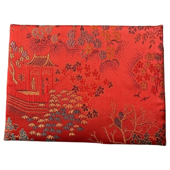 Shiloushan Baoding Balls 4 Piece Marble Stone Chinese Health Embroidered Red Box - Picture 9 of 11